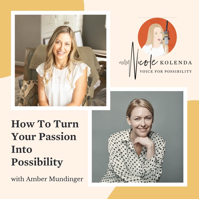 Amber Mundinger, Nicole Kolenda Podcast